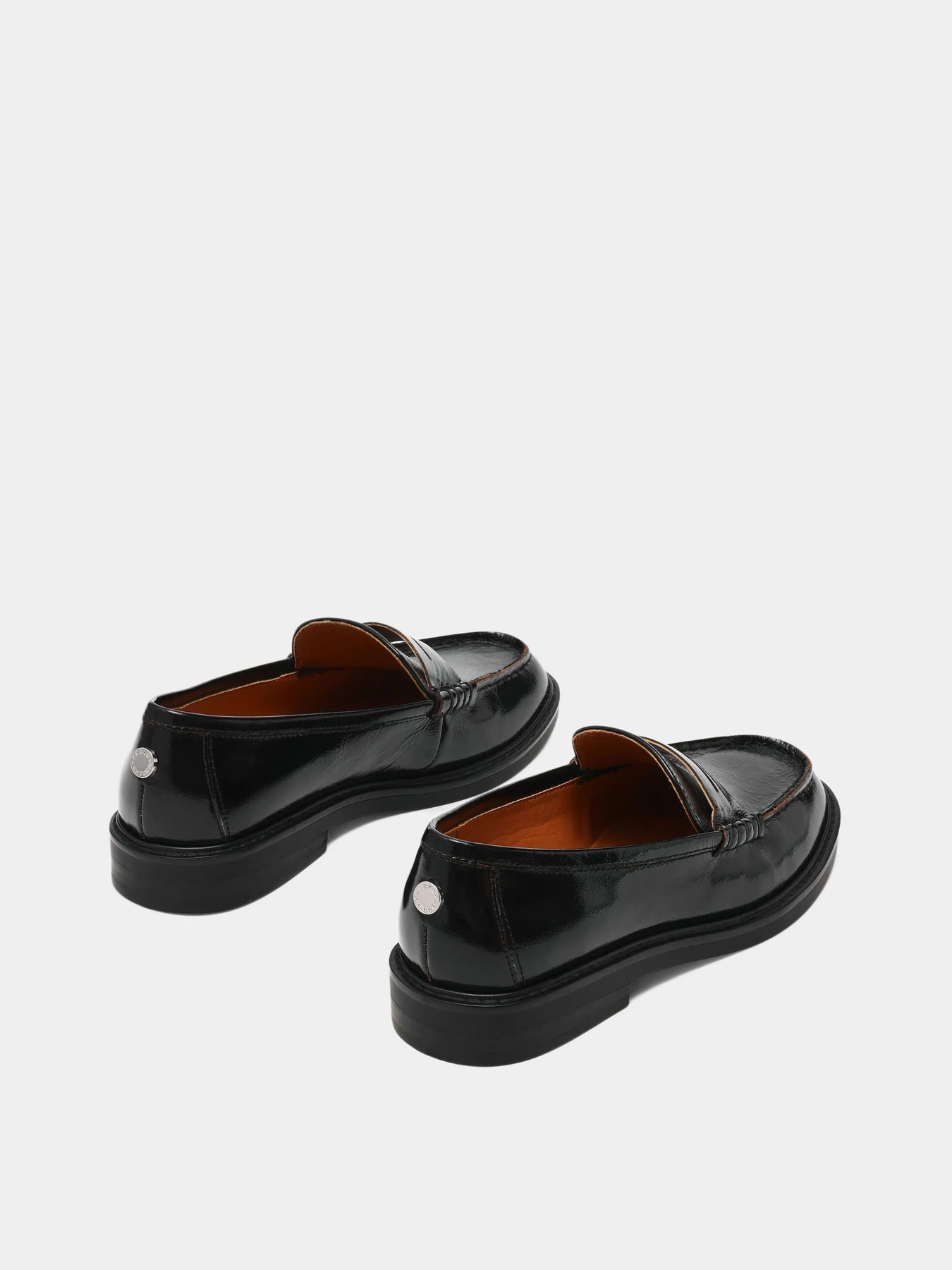 Туфли и лоферы Steve Madden модель SM11004736 BLACK LEATHER Туфли и лоферы Steve Madden модель SM11004736 BLACK LEATHER Фото