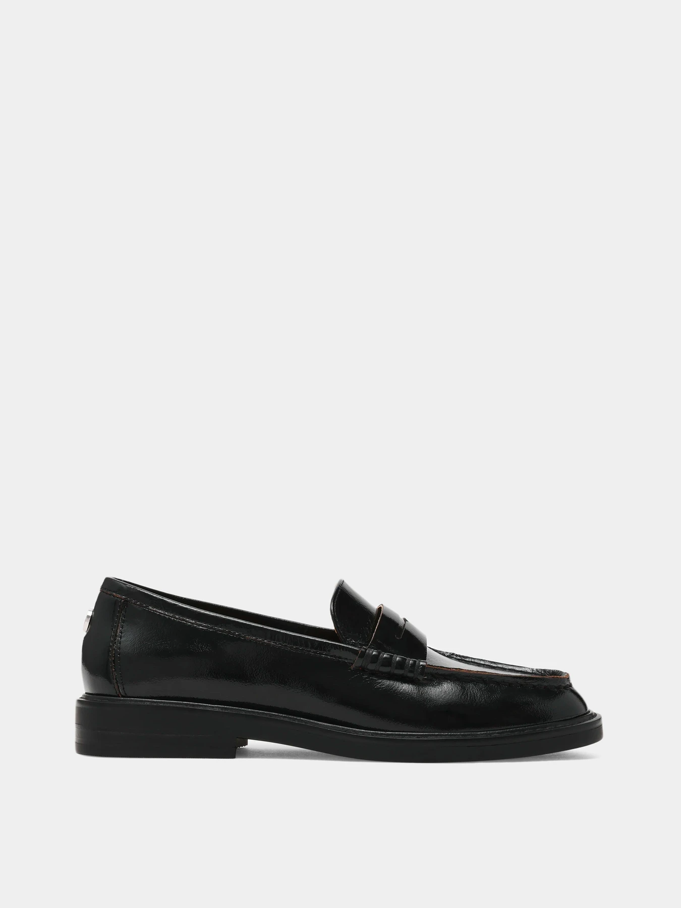 Туфли и лоферы Steve Madden модель SM11004736 BLACK LEATHER Туфли и лоферы Steve Madden модель SM11004736 BLACK LEATHER Фото