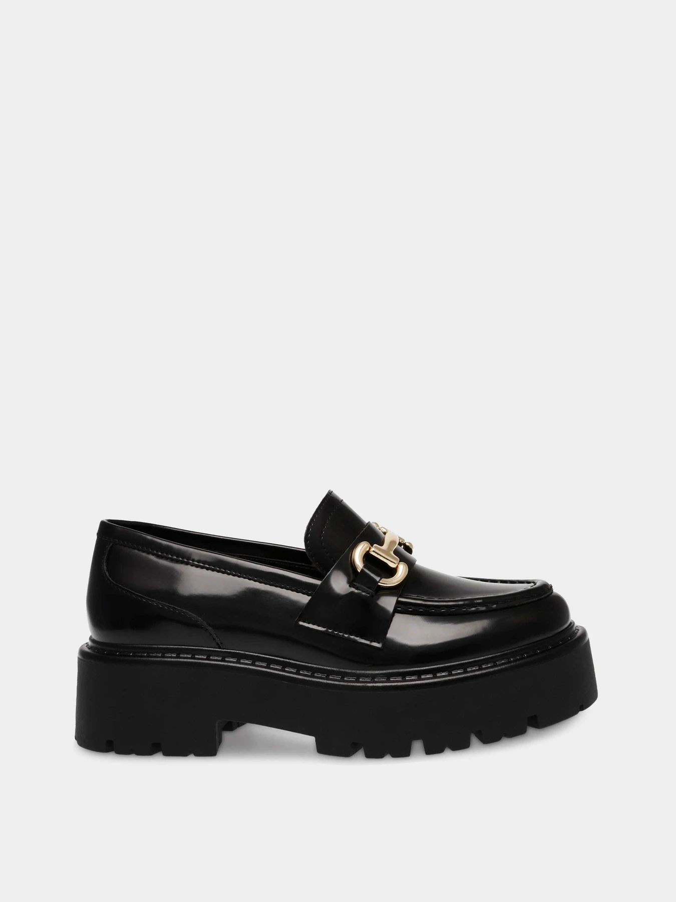 Туфли и лоферы Steve Madden модель SM11003276 BLK ACTION LEATHER Туфли и лоферы Steve Madden модель SM11003276 BLK ACTION LEATHER Фото