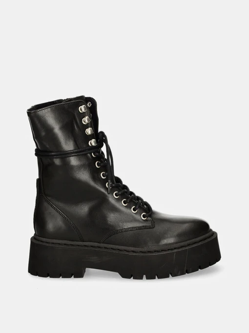 Ботинки и сапоги Steve Madden модель SM11003283 BLACK LEATHER Фото