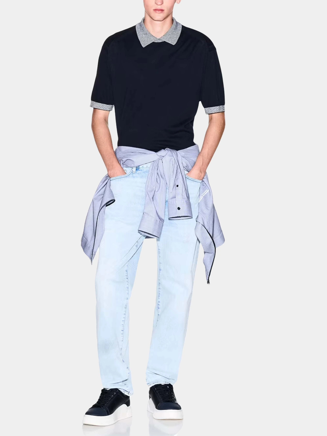 Футболки и поло Armani Exchange модель XM001877-AF11960-UB101 Футболки и поло Armani Exchange модель XM001877-AF11960-UB101 Фото