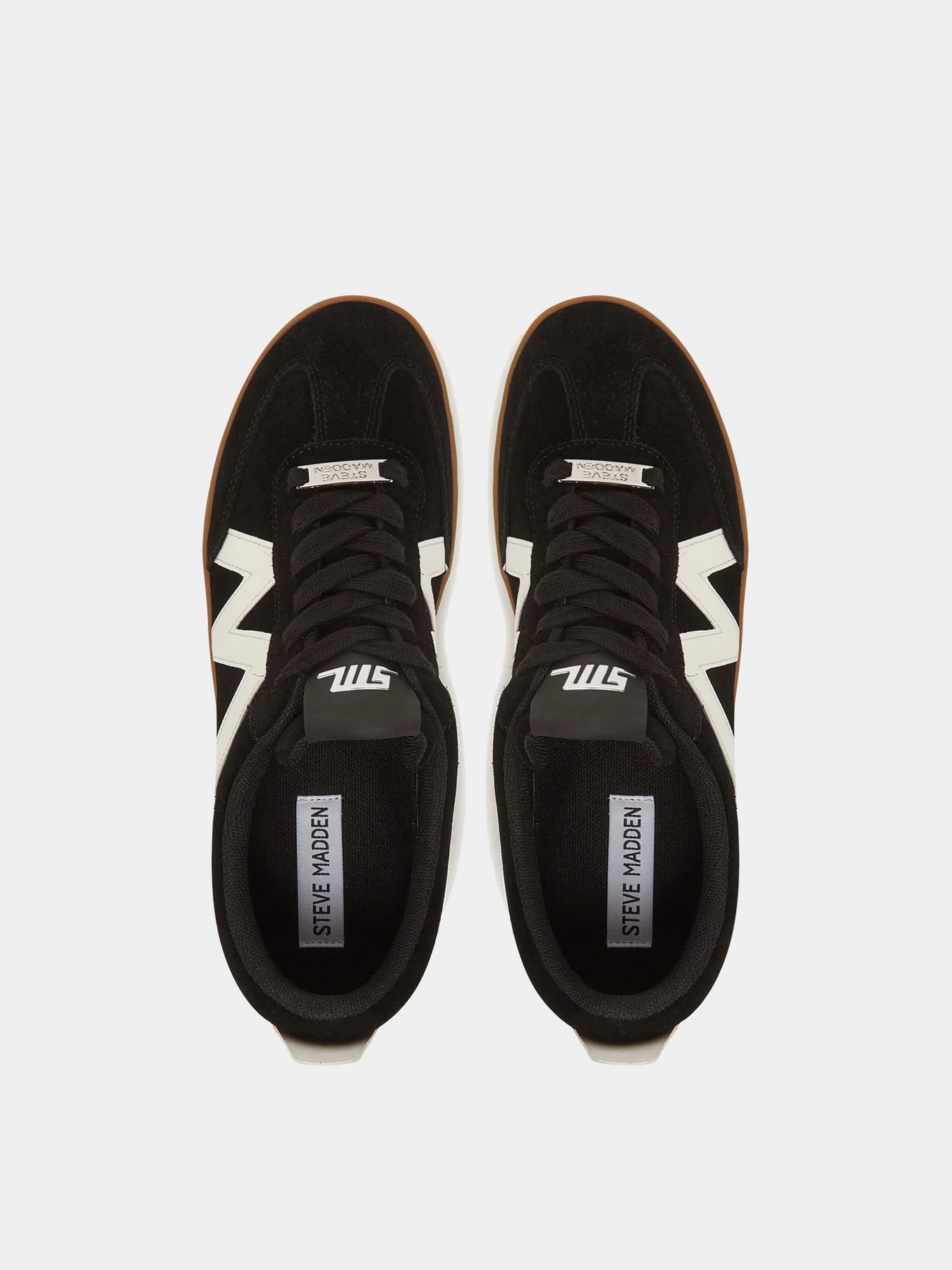 Кеды Steve Madden модель SM11003179 BLACK SUEDE Кеды Steve Madden модель SM11003179 BLACK SUEDE Фото