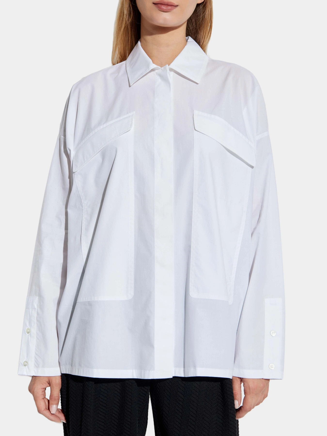 Рубашки Emporio Armani модель EW002093-AF10010-U0002 Рубашки Emporio Armani модель EW002093-AF10010-U0002 Фото