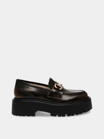 Туфли и лоферы Steve Madden модель SM11003276 BROWN ACTION LEATHER Фото