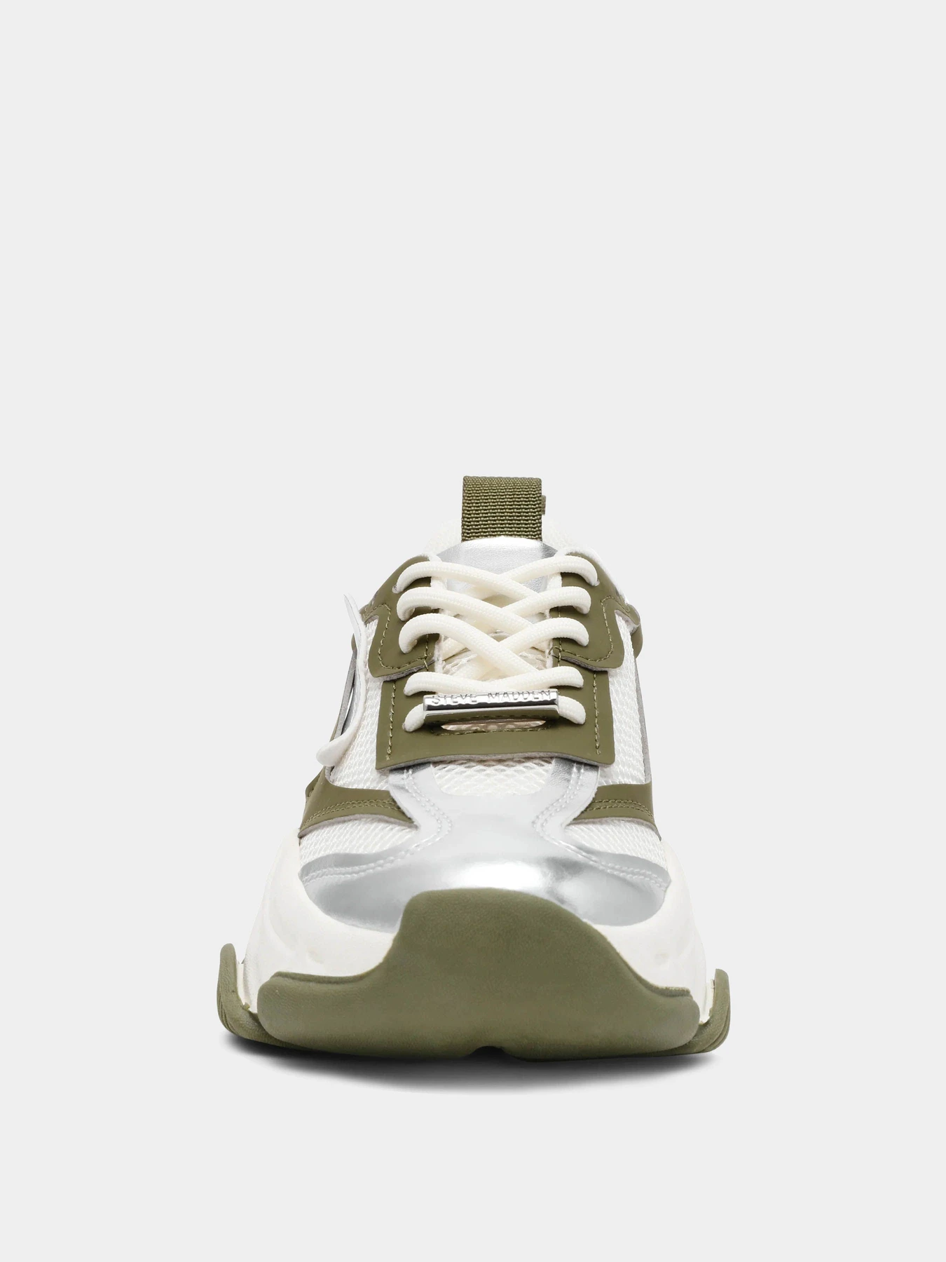 Кроссовки Steve Madden модель SM19000033 OLIVE/SILVER Кроссовки Steve Madden модель SM19000033 OLIVE/SILVER Фото