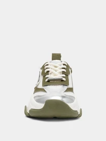 Кроссовки Steve Madden модель SM19000033 OLIVE/SILVER Фото