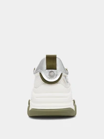 Кроссовки Steve Madden модель SM19000033 OLIVE/SILVER Фото