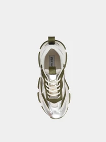 Кроссовки Steve Madden модель SM19000033 OLIVE/SILVER Фото