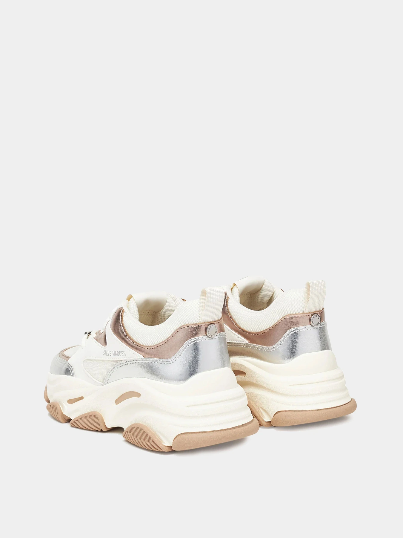 Кроссовки Steve Madden модель SM19000096 SILVER/GOLD CREAM Кроссовки Steve Madden модель SM19000096 SILVER/GOLD CREAM Фото