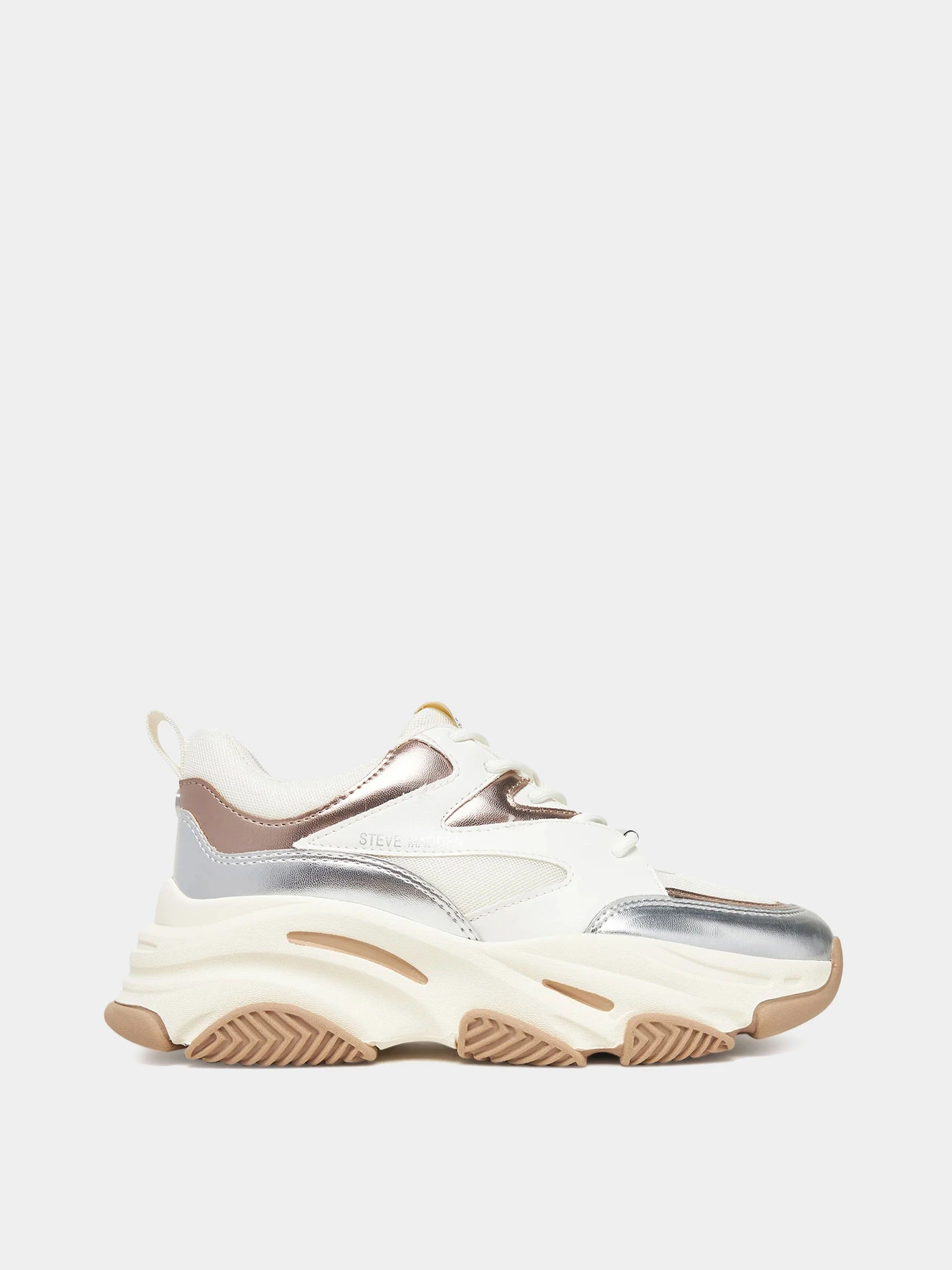 Кроссовки Steve Madden модель SM19000096 SILVER/GOLD CREAM Кроссовки Steve Madden модель SM19000096 SILVER/GOLD CREAM Фото