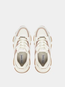 Кроссовки Steve Madden модель SM19000096 SILVER/GOLD CREAM Фото