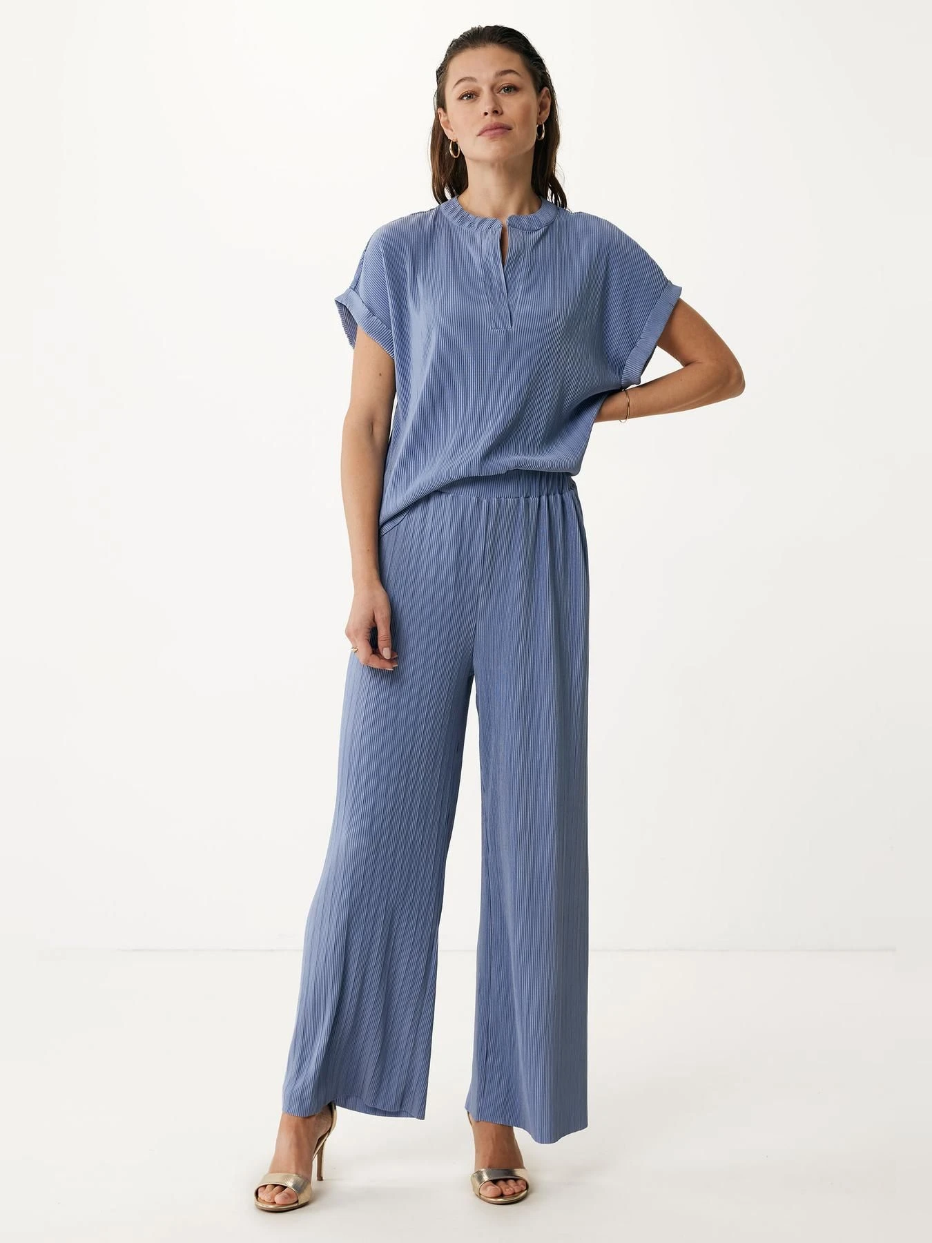 Рубашки MEXX модель MF007703451W_MidBlue Фото