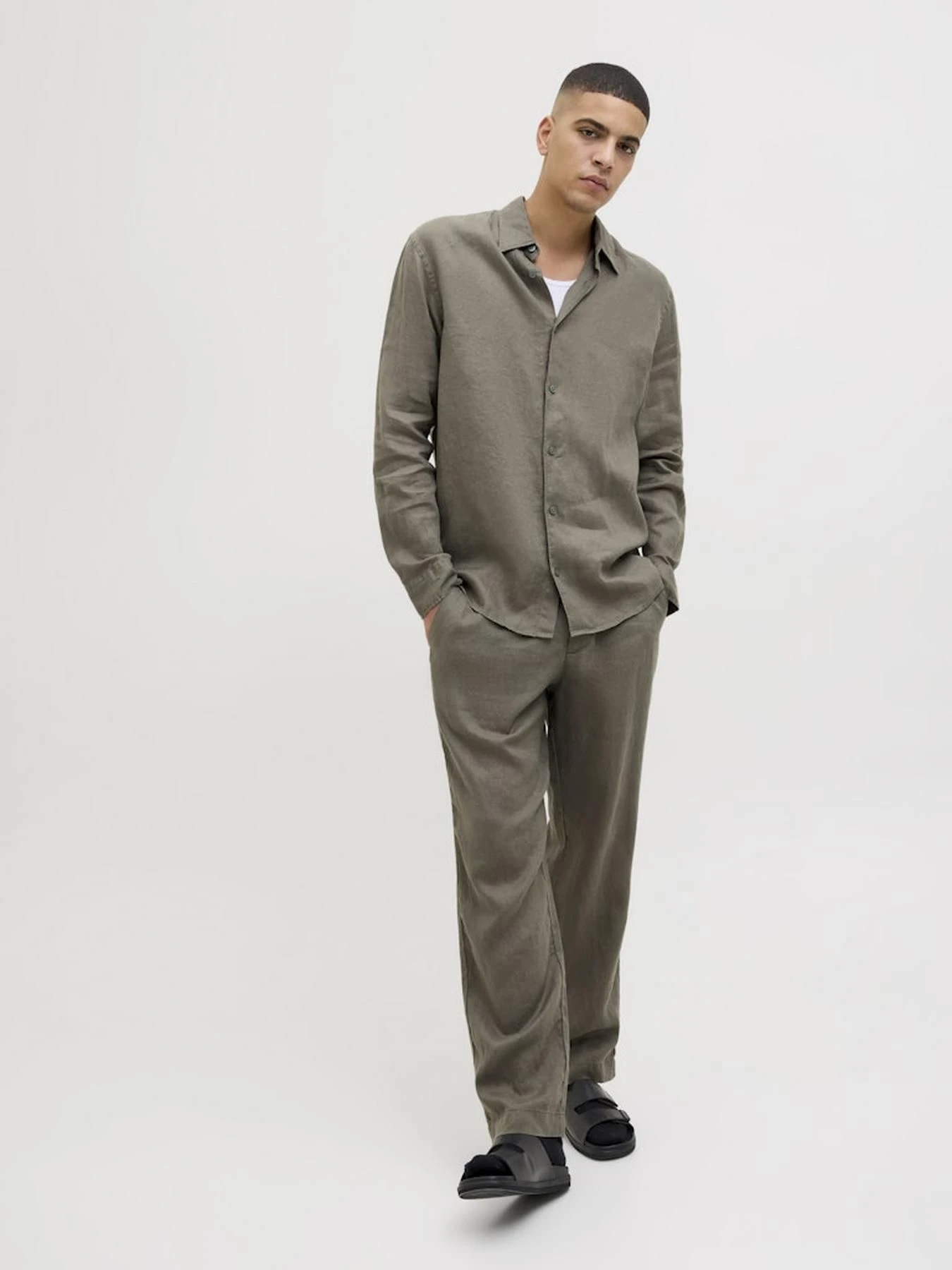 Брюки JACK & JONES модель 12253120_TeaLeaf Фото