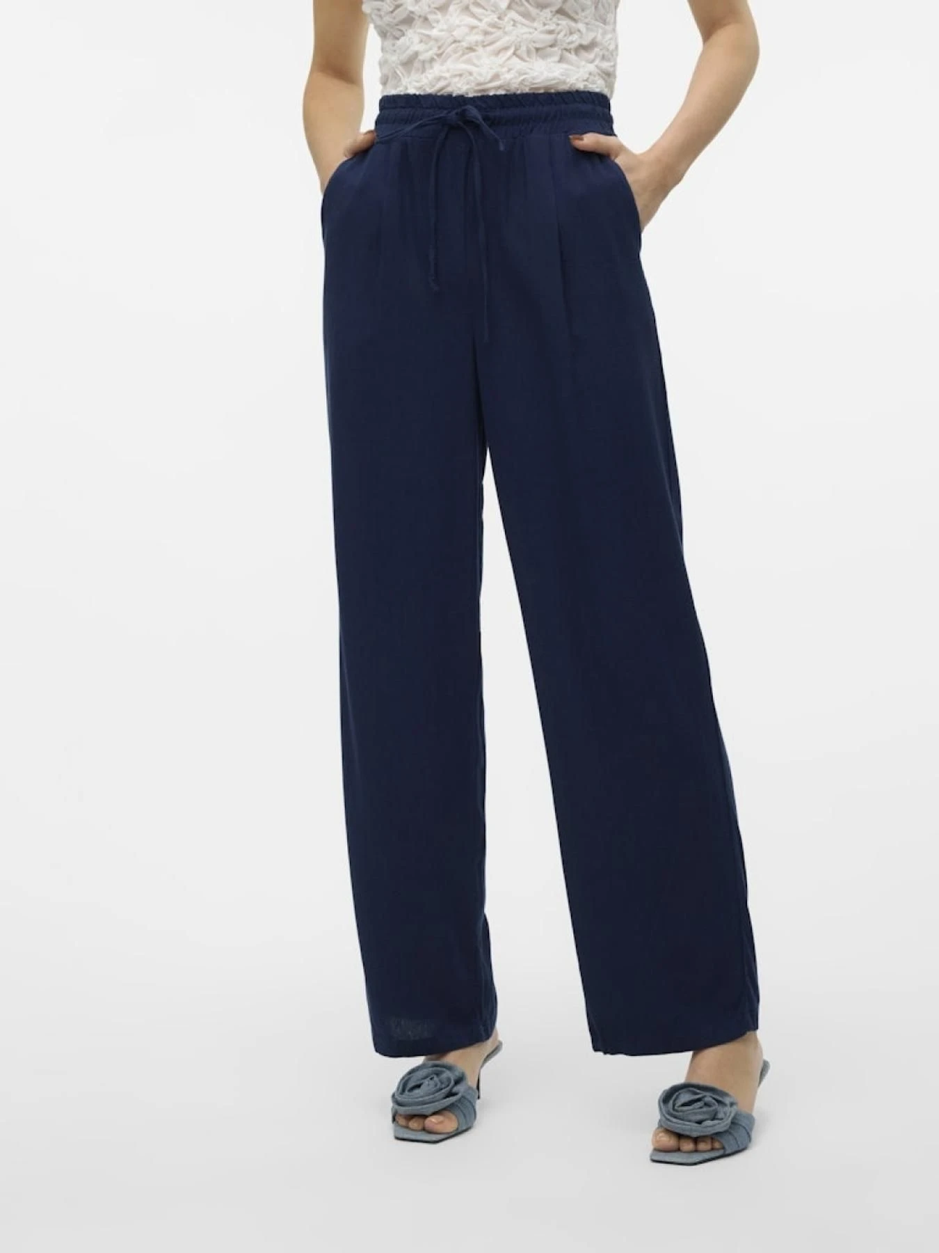 Брюки Vero Moda модель 10287363_NAVYBLAZER Брюки Vero Moda модель 10287363_NAVYBLAZER Фото