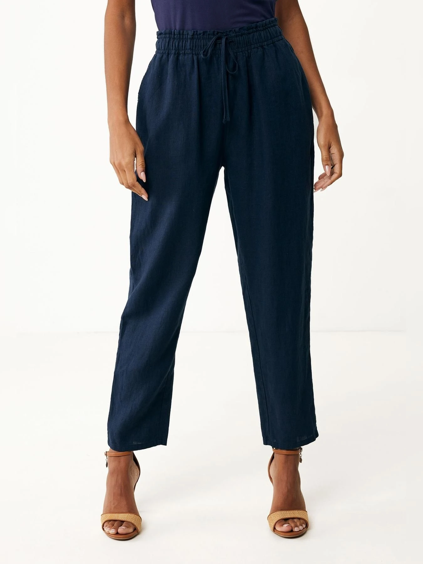 Брюки MEXX модель MF007003451W_NAVY Брюки MEXX модель MF007003451W_NAVY Фото