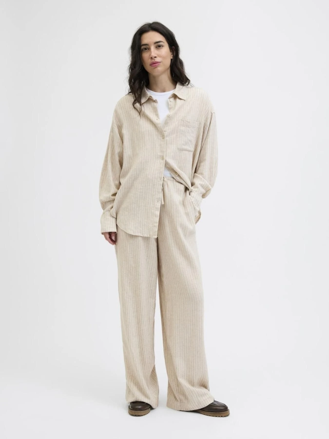 Брюки JACK & JONES модель 12269769_FEATHERGRAY Брюки JACK & JONES модель 12269769_FEATHERGRAY Фото