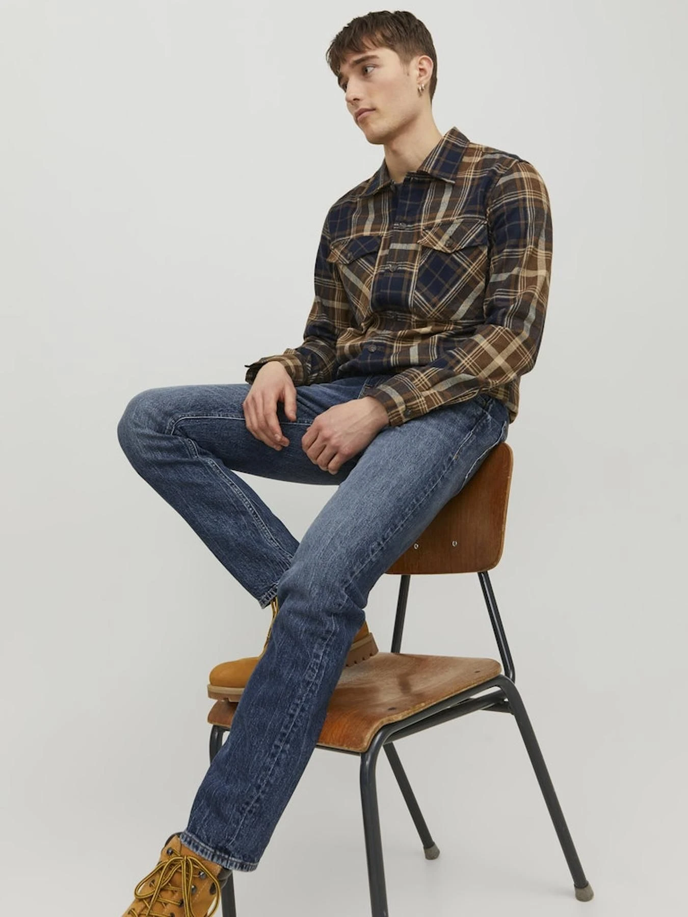 Джинсы JACK & JONES модель 12237306_BlueDenim Фото