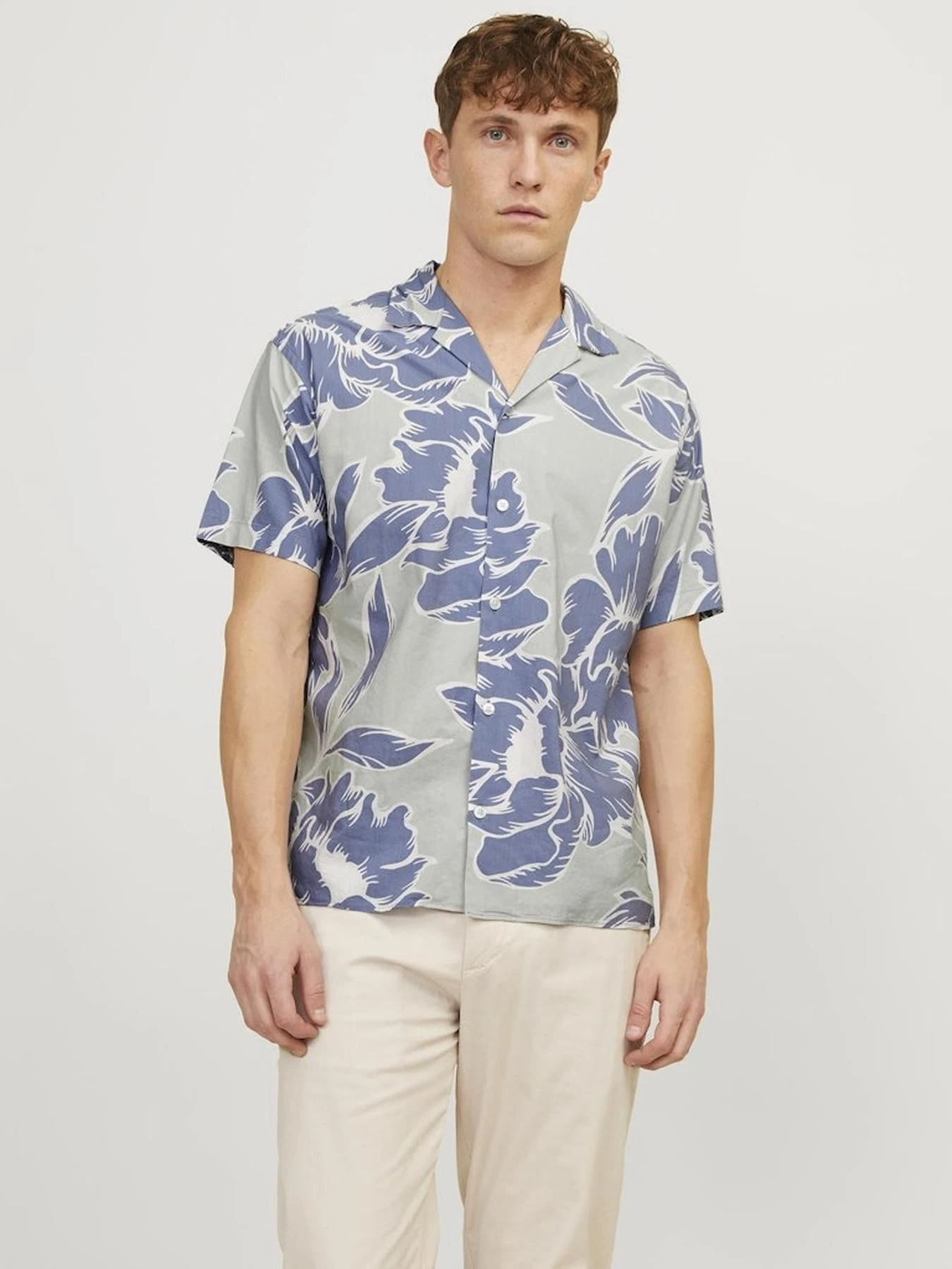 Рубашки JACK & JONES модель 12252948_GreenTint Рубашки JACK & JONES модель 12252948_GreenTint Фото