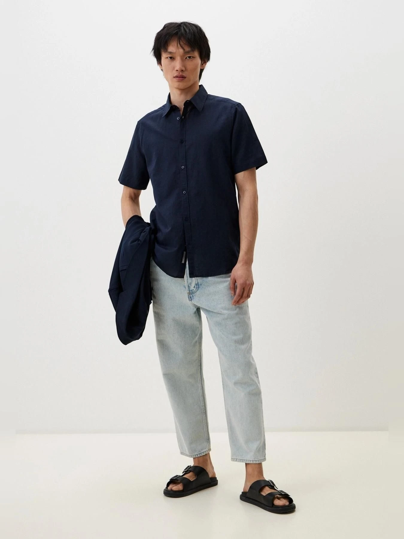 Рубашки MEXX модель MF007200341M_NAVY Рубашки MEXX модель MF007200341M_NAVY Фото