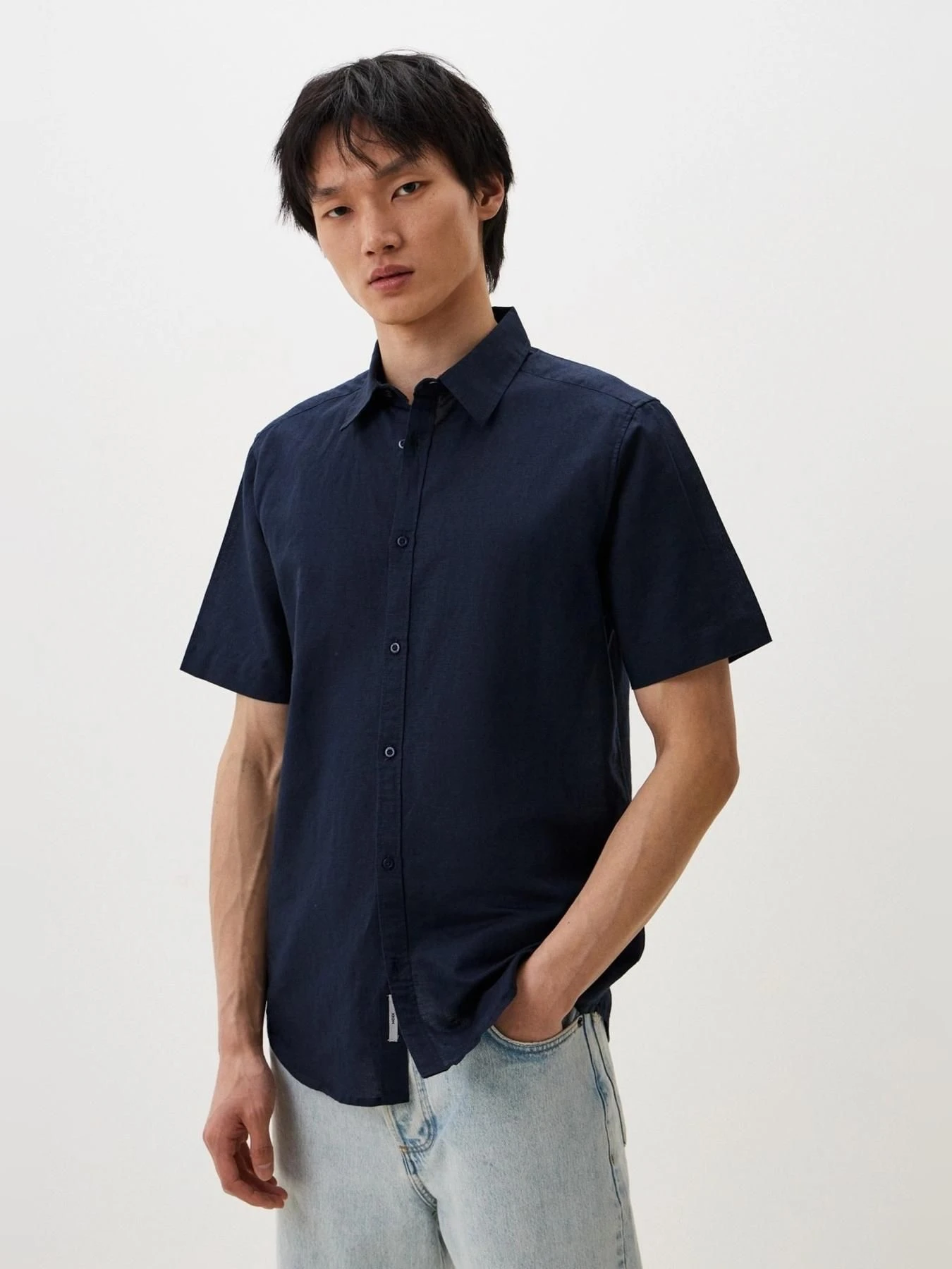 Рубашки MEXX модель MF007200341M_NAVY Рубашки MEXX модель MF007200341M_NAVY Фото