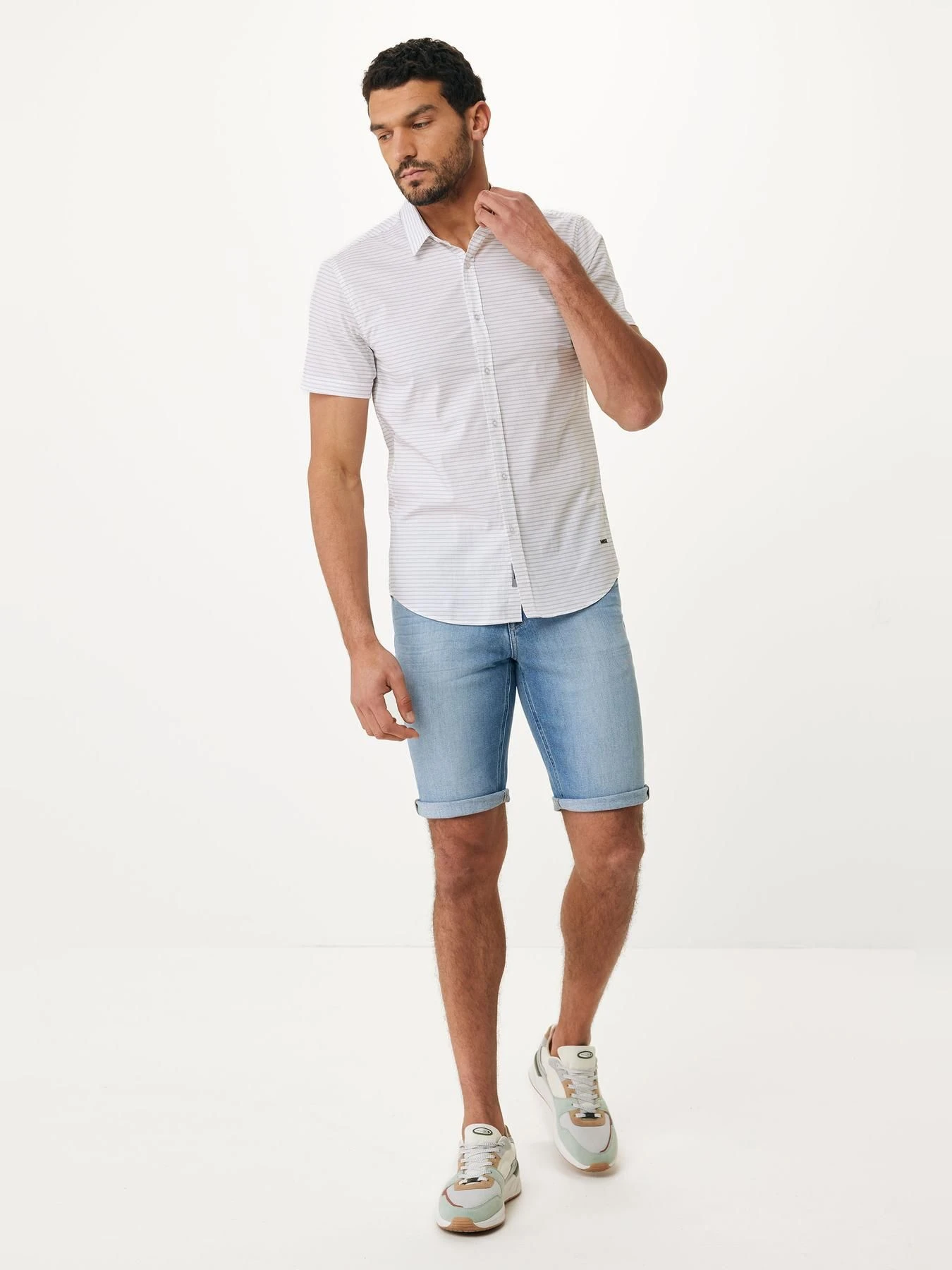 Рубашки MEXX модель TU1514033M_OFFWHITE Рубашки MEXX модель TU1514033M_OFFWHITE Фото
