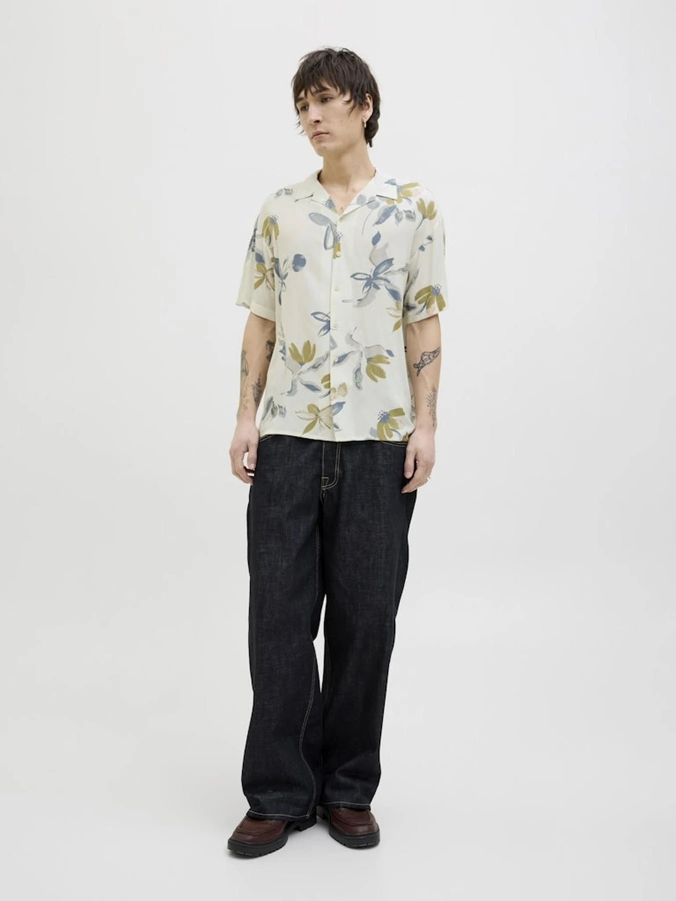Рубашки JACK & JONES модель 12271111_CLOUDDANCER Рубашки JACK & JONES модель 12271111_CLOUDDANCER Фото