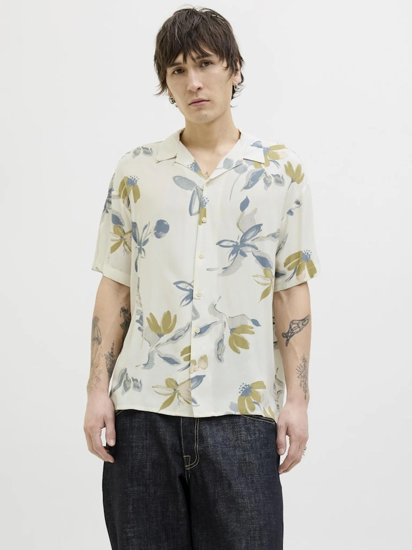 Рубашки JACK & JONES модель 12271111_CLOUDDANCER Рубашки JACK & JONES модель 12271111_CLOUDDANCER Фото