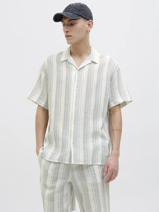 Рубашки JACK & JONES модель 12274798_CLOUDDANCER Фото