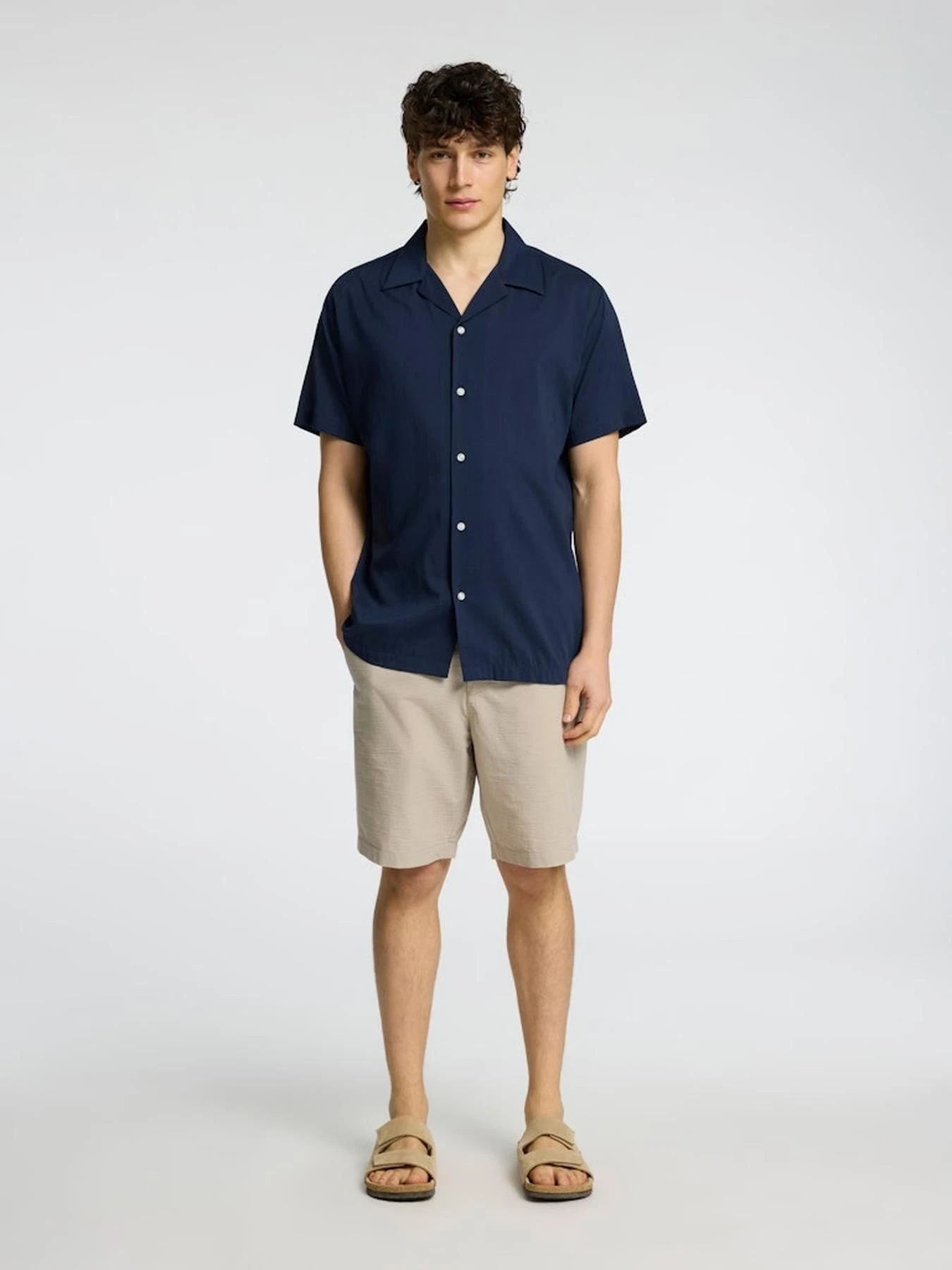Рубашки Selected модель 16084639_SkyCaptain Рубашки Selected модель 16084639_SkyCaptain Фото