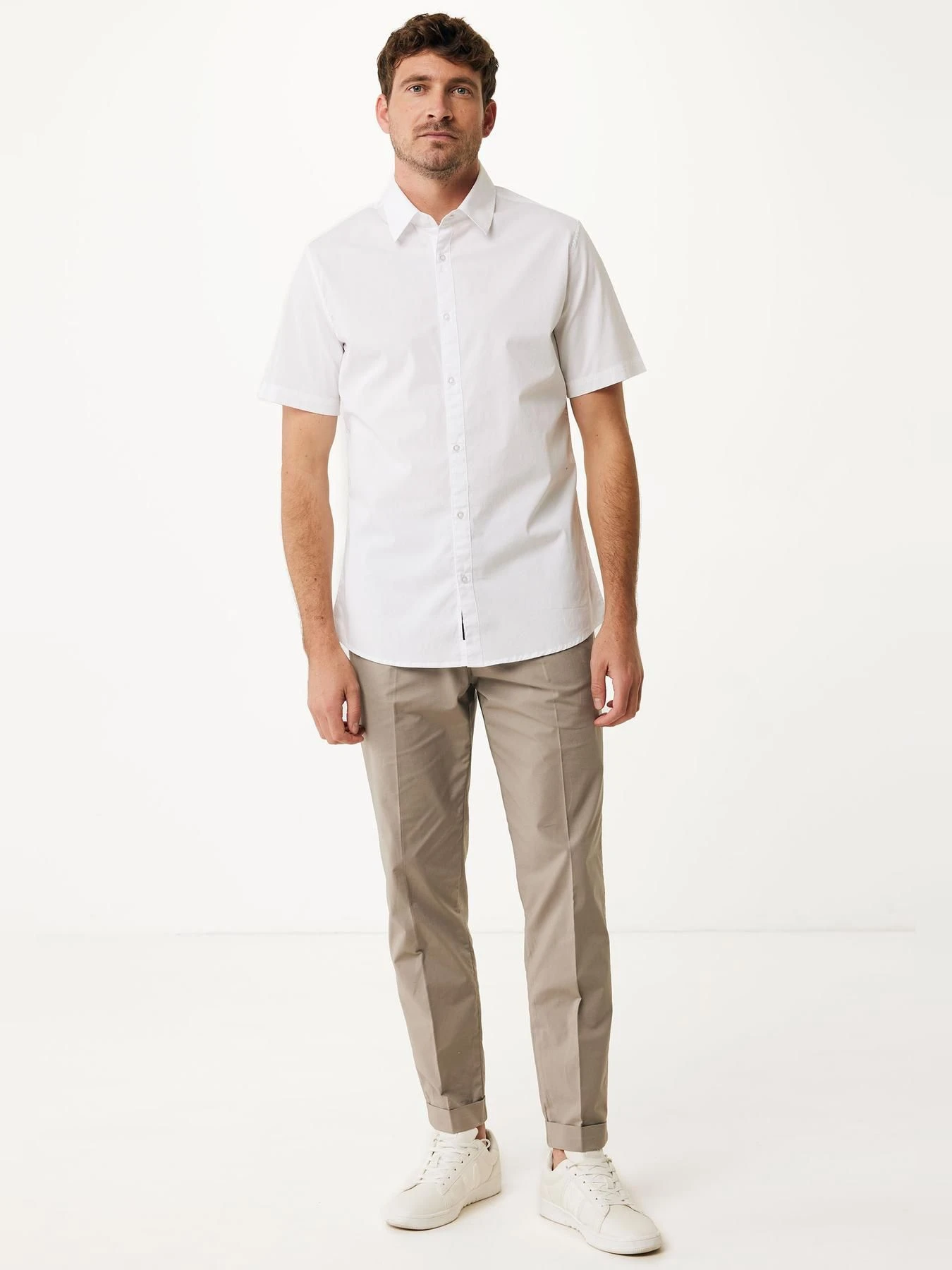 Рубашки MEXX модель MF007200451M_WHITE Рубашки MEXX модель MF007200451M_WHITE Фото