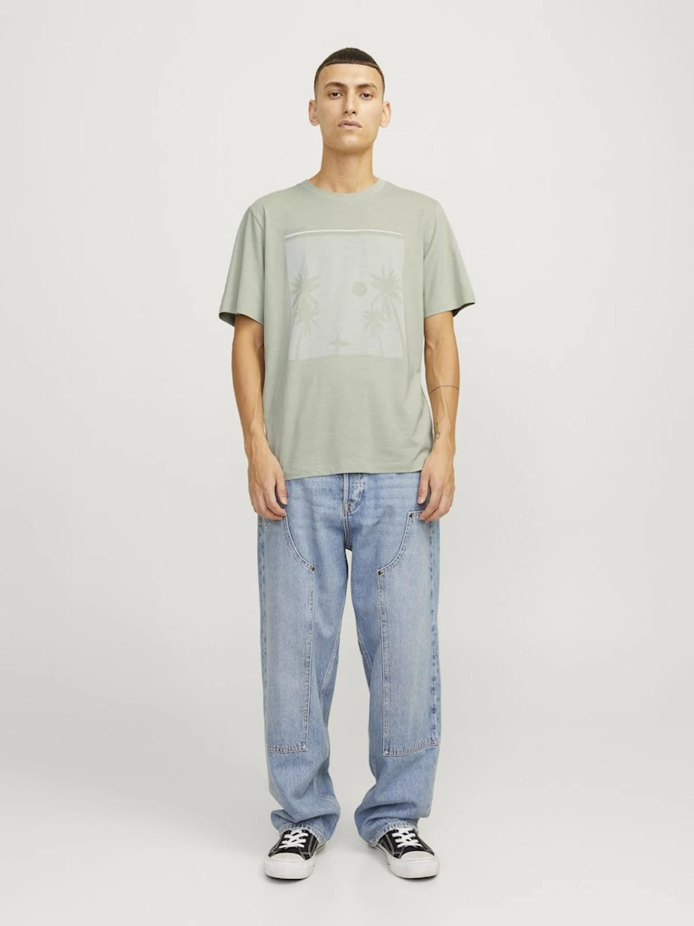 Футболки и поло JACK & JONES модель 12248011_DesertSage Фото