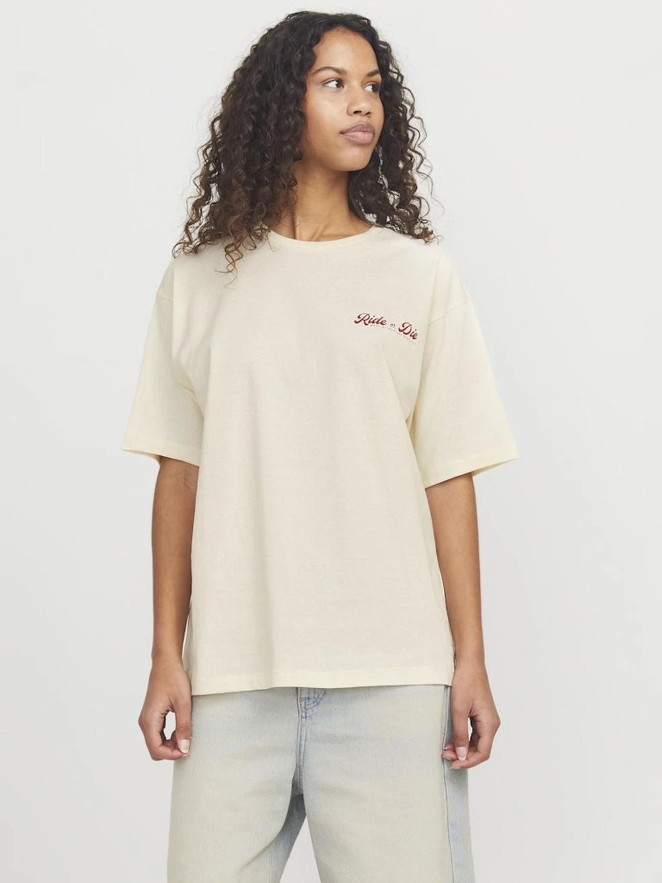 Футболки и поло JACK & JONES модель 12275463_EgretRideorDie Фото