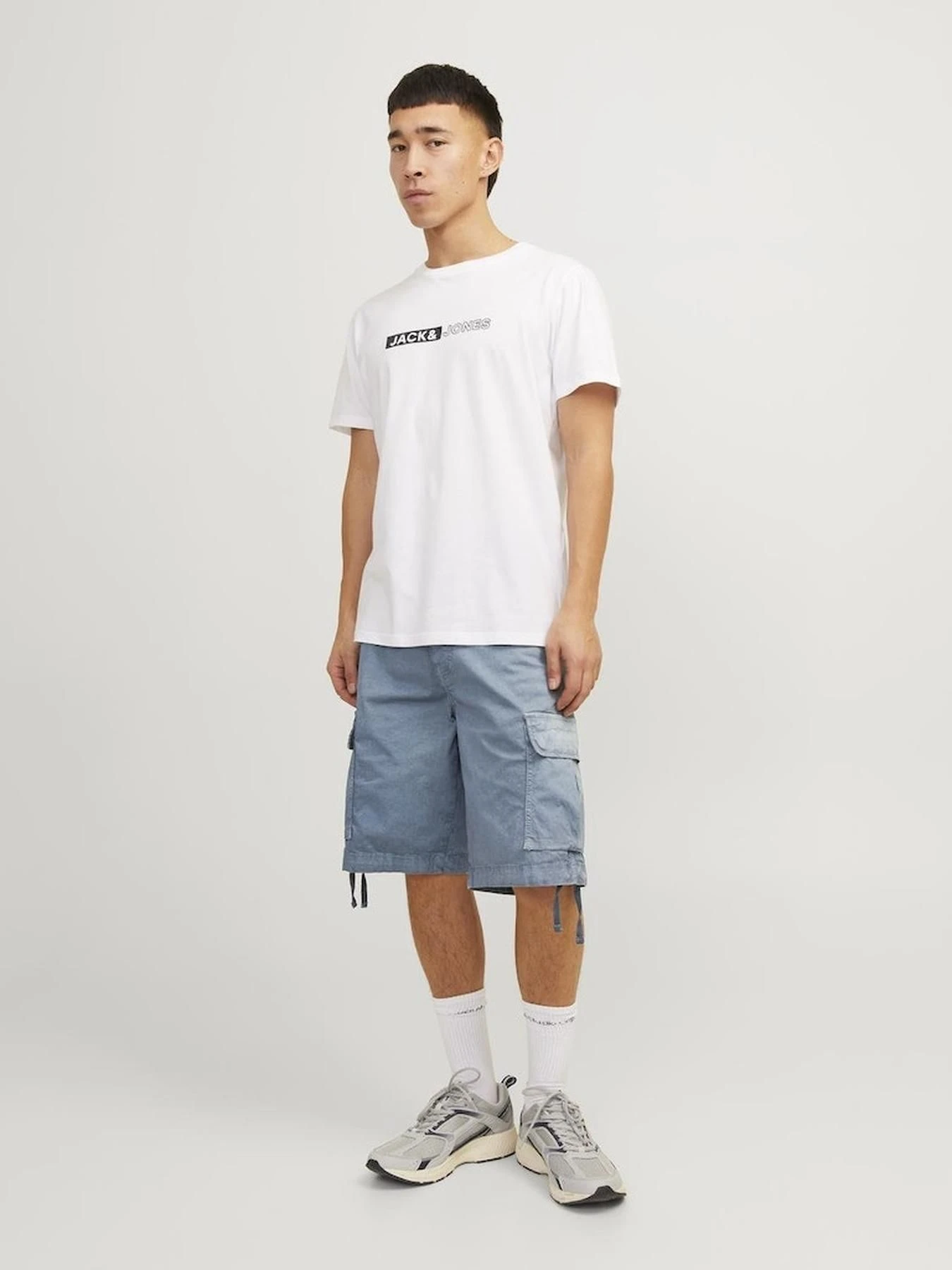 Шорты JACK & JONES модель 12253122_BlueMirage Шорты JACK & JONES модель 12253122_BlueMirage Фото