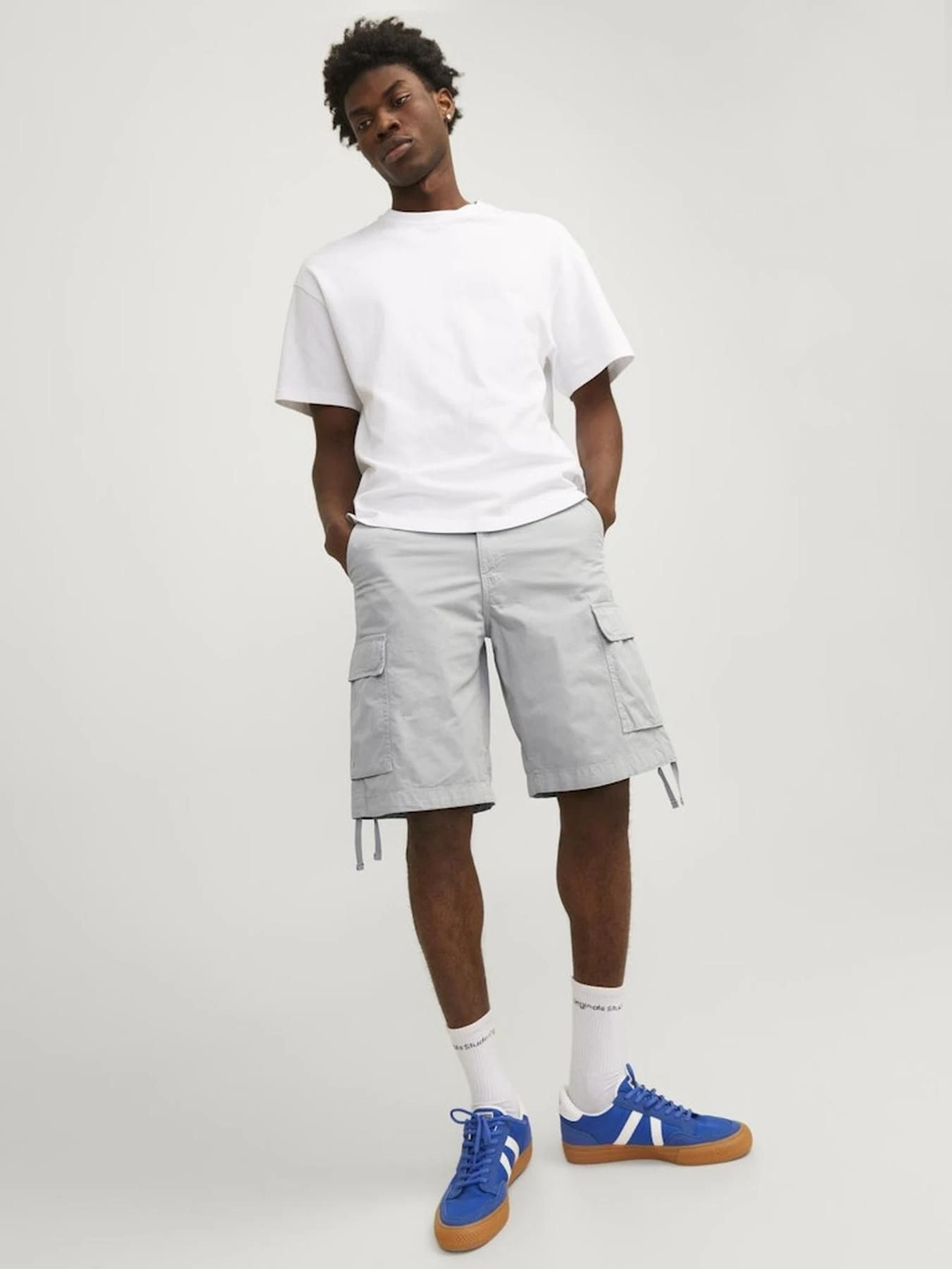 Шорты JACK & JONES модель 12253122_High-rise Шорты JACK & JONES модель 12253122_High-rise Фото
