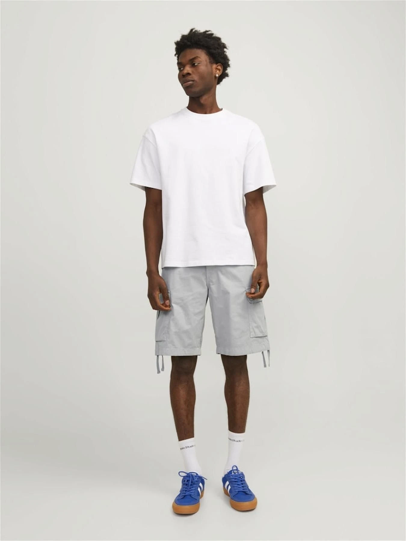 Шорты JACK & JONES модель 12253122_High-rise Шорты JACK & JONES модель 12253122_High-rise Фото