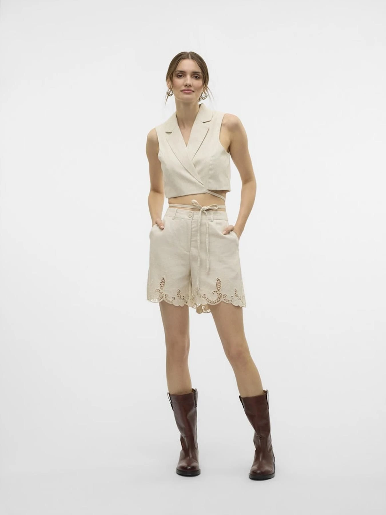 Шорты Vero Moda модель 10324708_Birch Шорты Vero Moda модель 10324708_Birch Фото