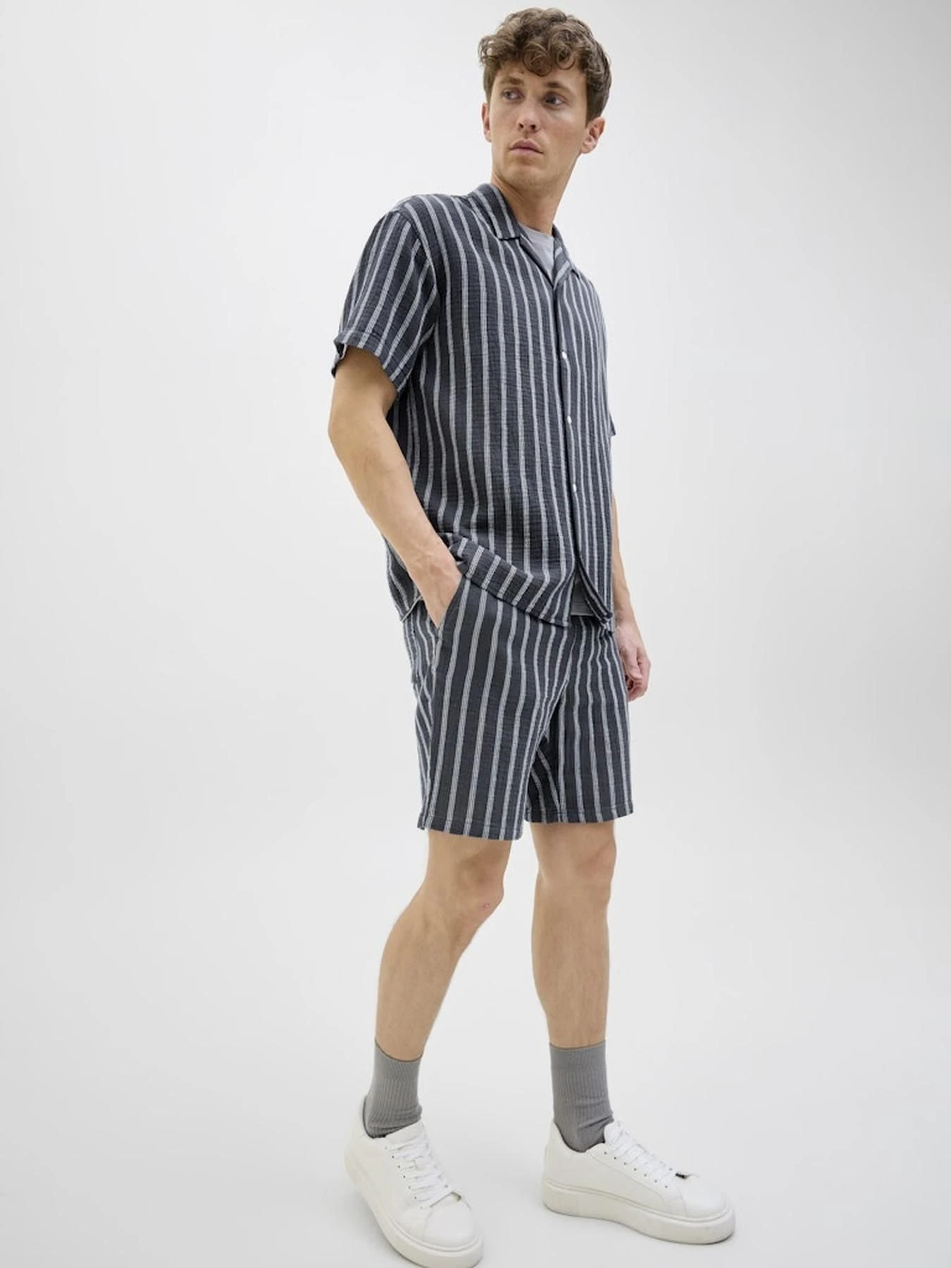 Шорты JACK & JONES модель 12274758_SKYCAPTAIN Фото
