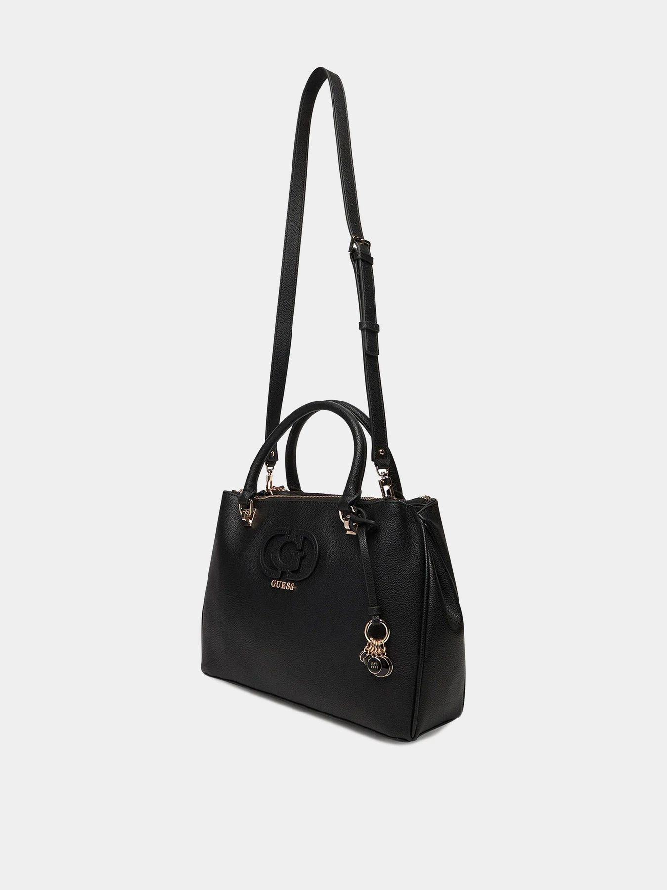 Сумки GUESS модель HWBG95-36060-BLA Сумки GUESS модель HWBG95-36060-BLA Фото