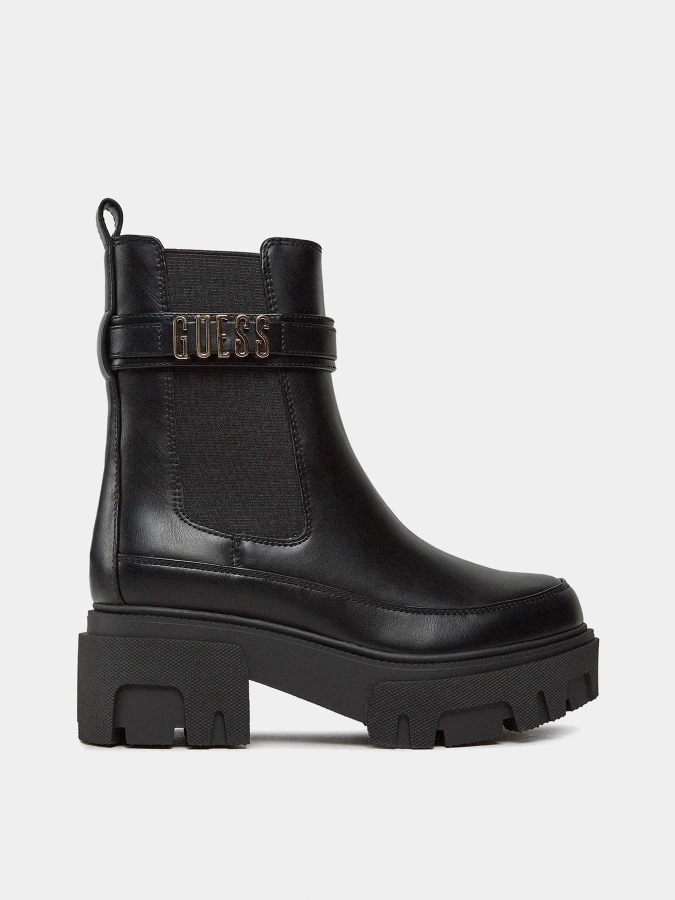 Ботинки и сапоги GUESS модель FL8YEA-ELE10-BLACK Ботинки и сапоги GUESS модель FL8YEA-ELE10-BLACK Фото