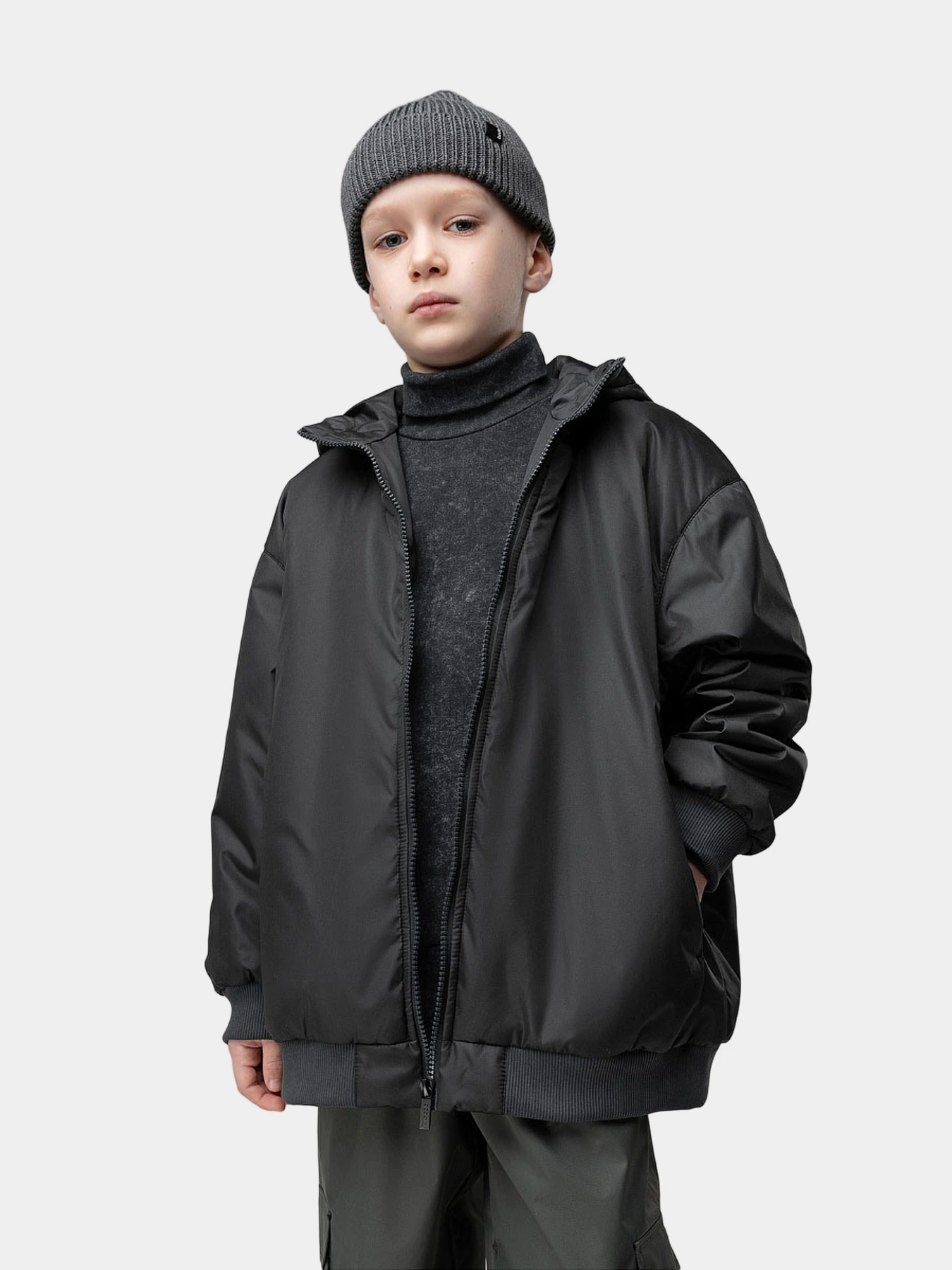 Куртки и дубленки BODO модель 32-70MU-darkgrey Куртки и дубленки BODO модель 32-70MU-darkgrey Фото