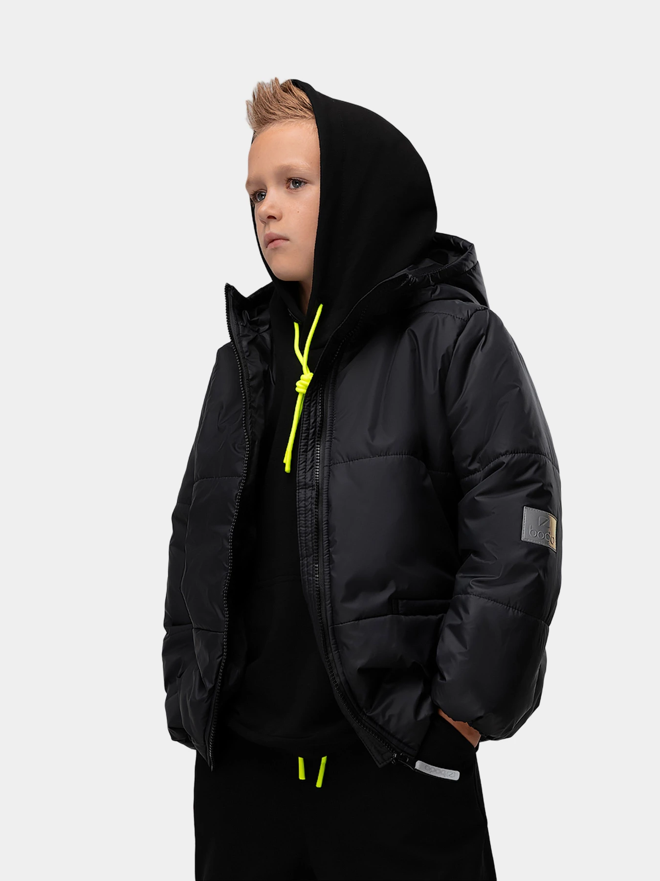 Куртки и дубленки BODO модель 32-83MU-black Куртки и дубленки BODO модель 32-83MU-black Фото