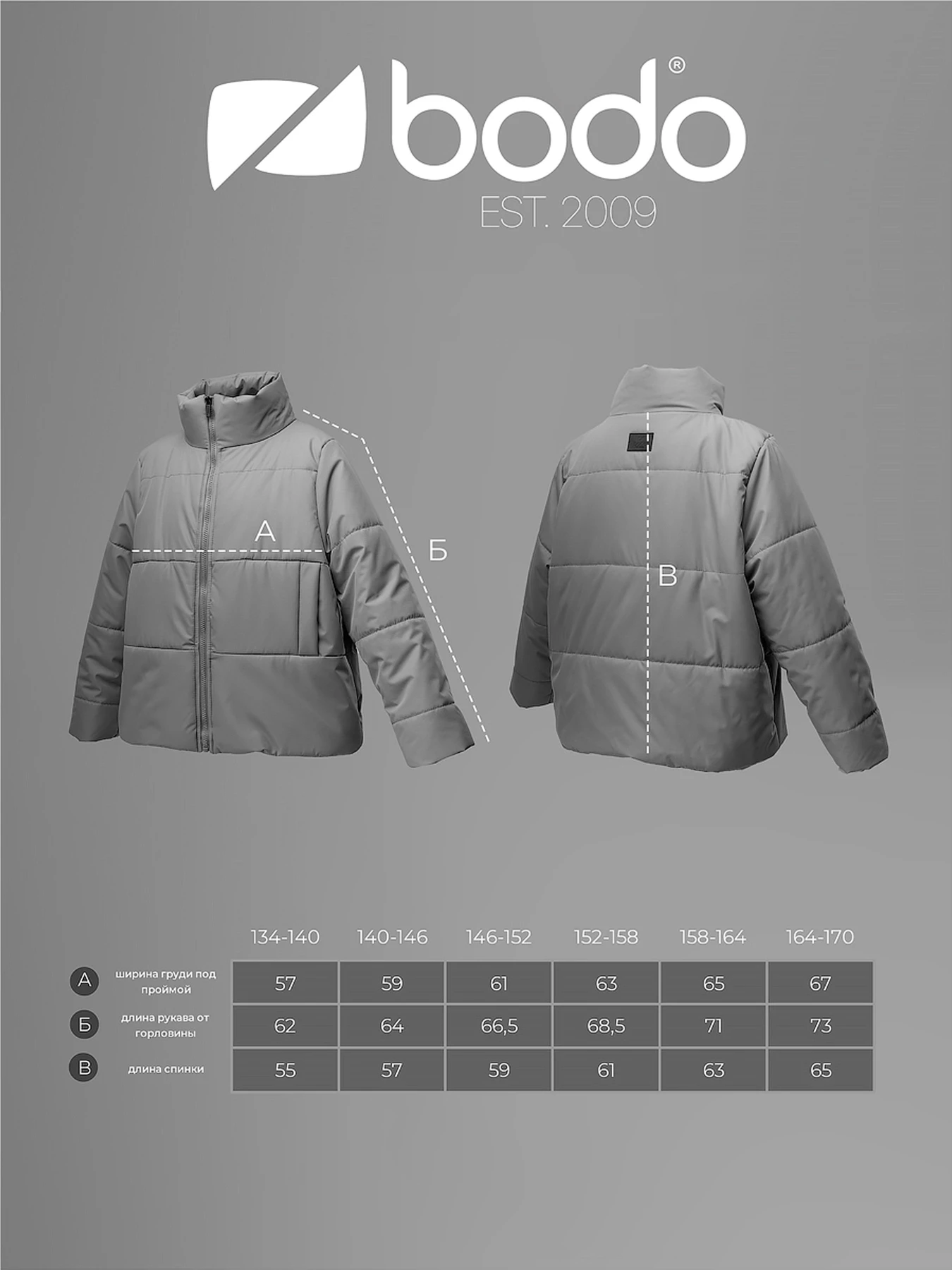 Куртки и дубленки BODO модель 49-16MU-blue Куртки и дубленки BODO модель 49-16MU-blue Фото