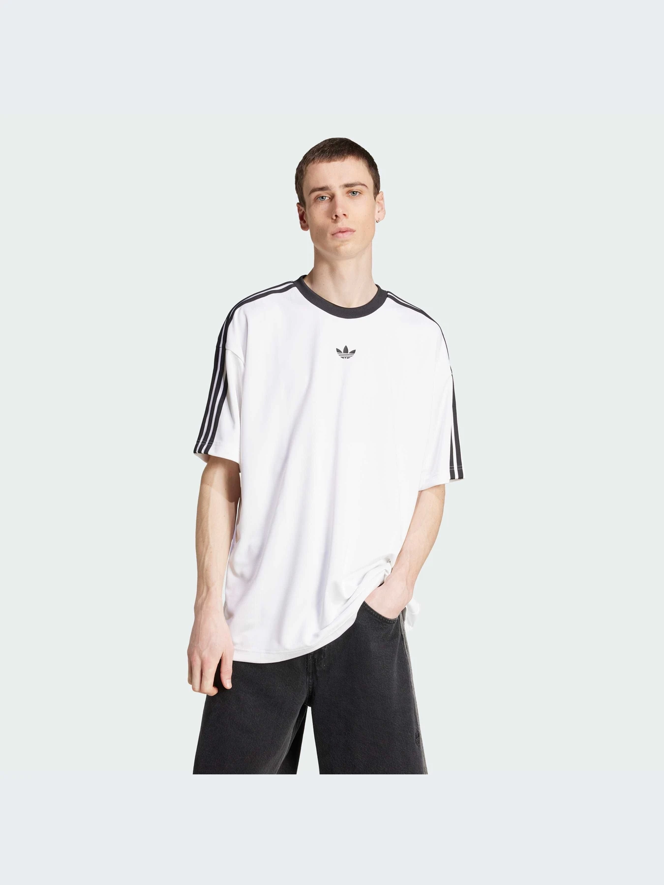 Футболки и поло Adidas Adicolor модель JW5877-KZ Футболки и поло Adidas Adicolor модель JW5877-KZ Фото