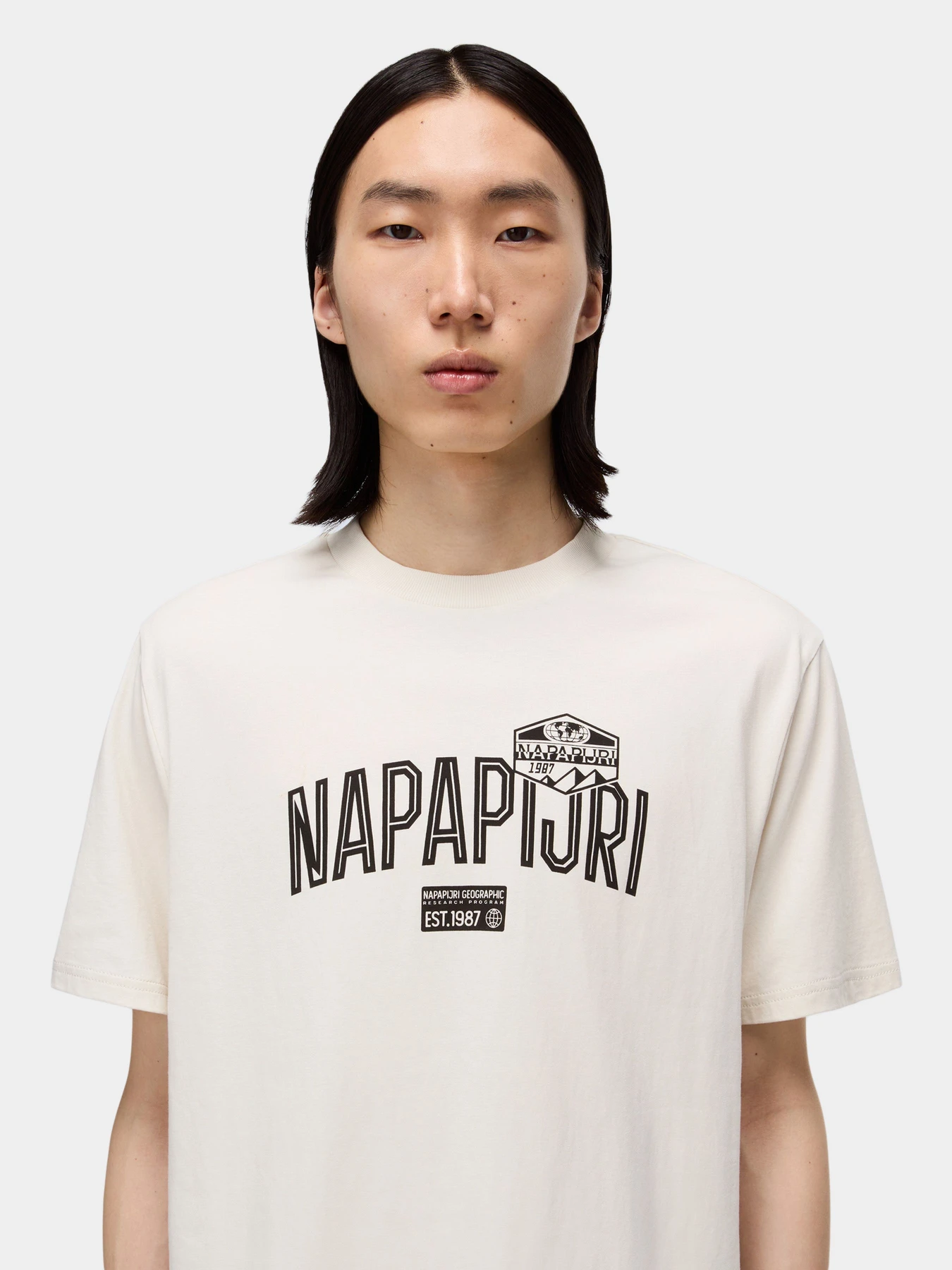 Футболки и поло Napapijri модель NP0A88UA_N1J Футболки и поло Napapijri модель NP0A88UA_N1J Фото
