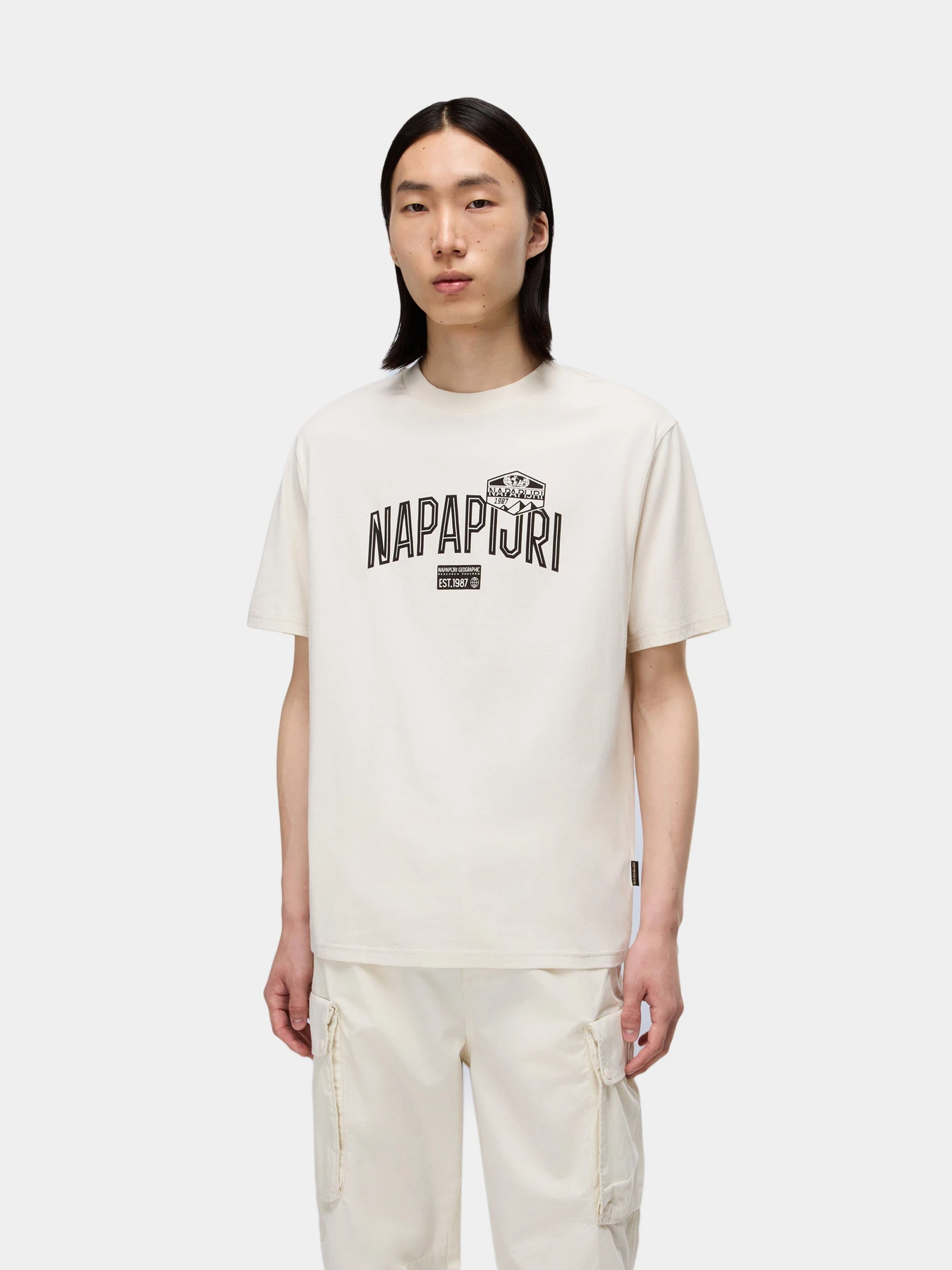 Футболки и поло Napapijri модель NP0A88UA_N1J Футболки и поло Napapijri модель NP0A88UA_N1J Фото