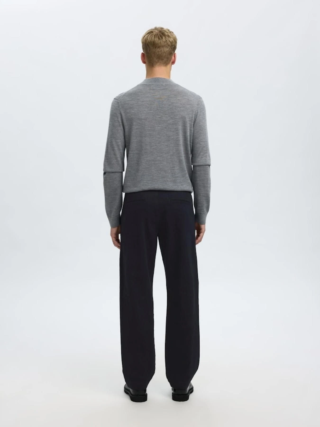 Брюки Selected модель 16098631_DARKNAVY Фото