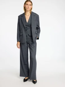 Брюки Selected модель 16095681_SteelGray Фото