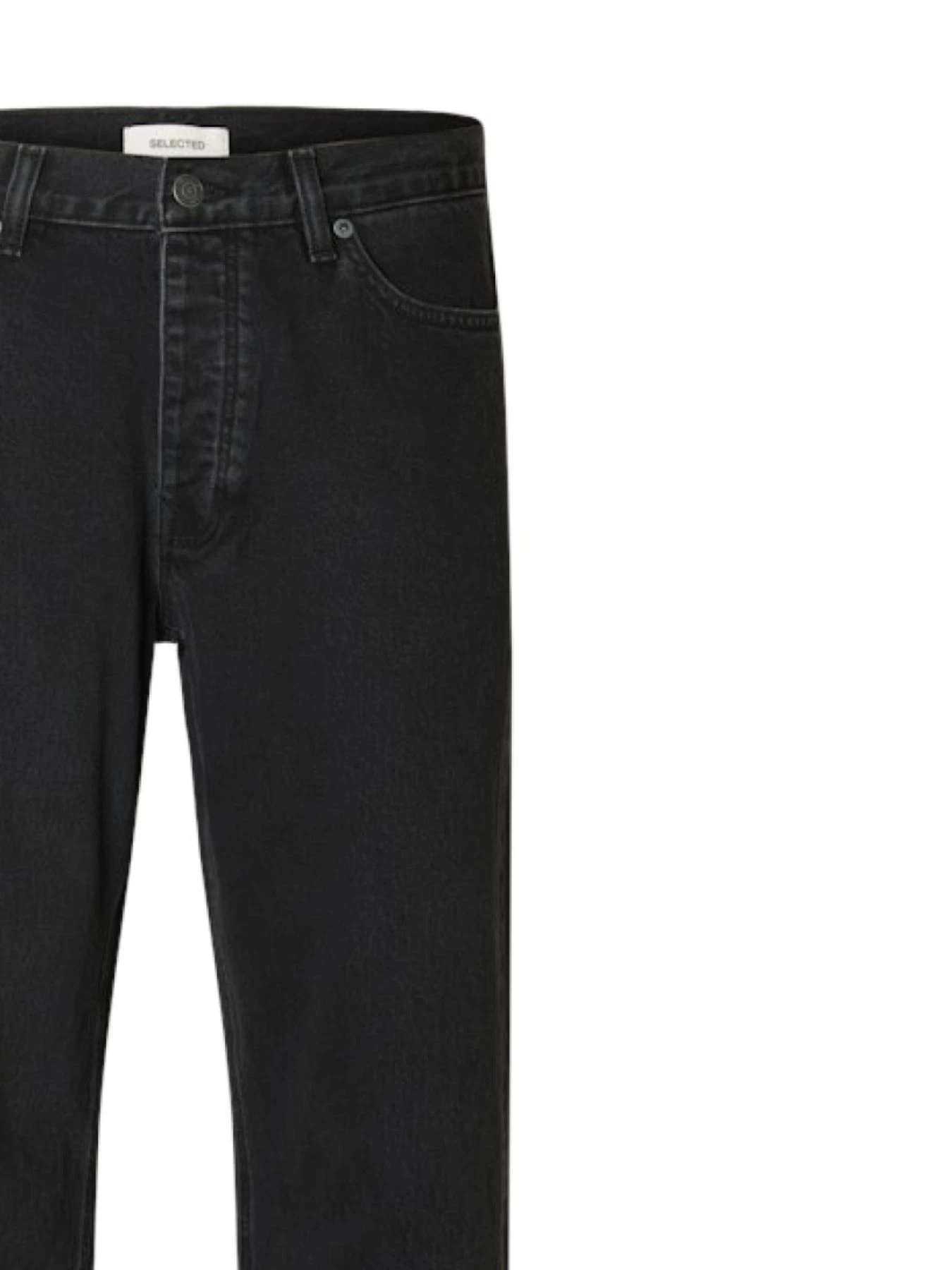 Джинсы Selected модель 16098196_BlackDenim Фото