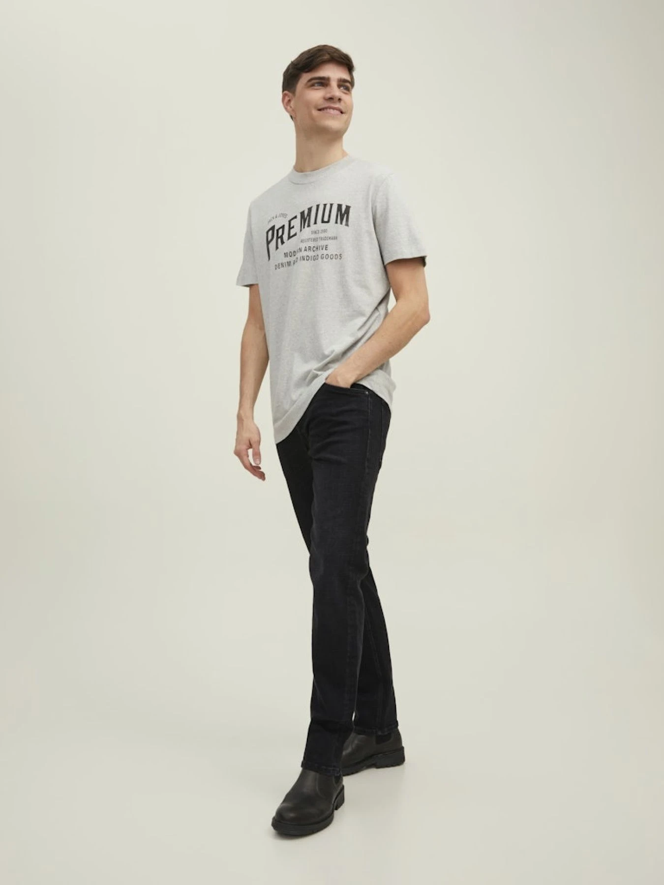 Джинсы JACK & JONES модель 12217106_BlackDenim Фото