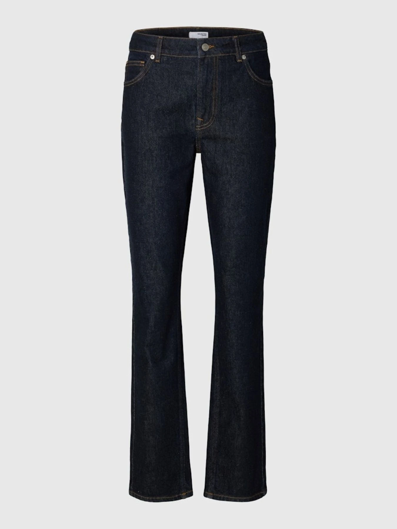 Джинсы Selected модель 16098227_DARKBLUEDENIM Фото